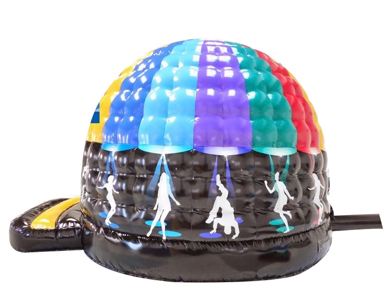 bouncy disco dome hire