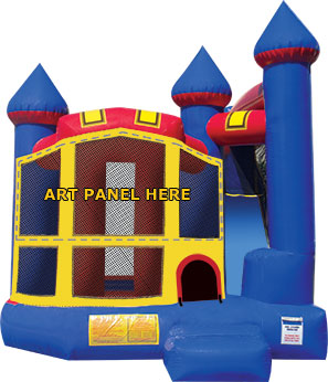 Combo Bounce House Rentals | Jump And Slide | Party Moon Bounce