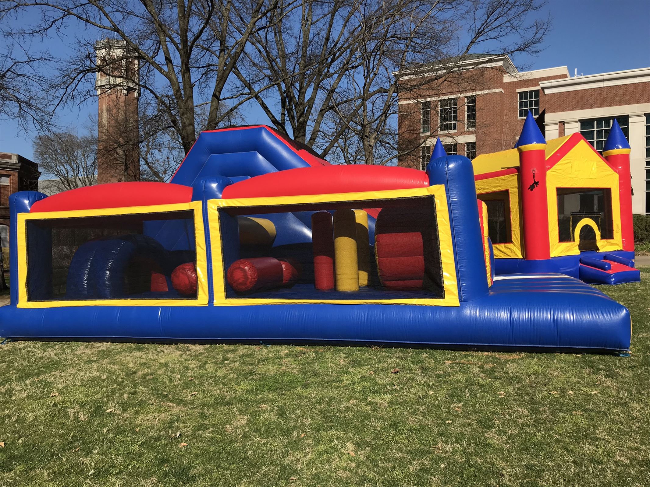 bounce house course