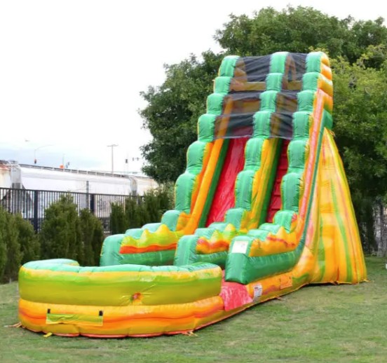20FT Fiesta Slide with Pool Best Specialize in Bounce Houses and