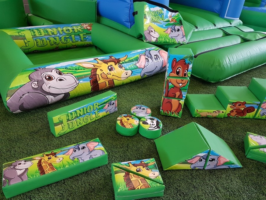 Jungle Soft Play Bouncy Castle Hire in Selby York Goole Yorkshire  inflatables