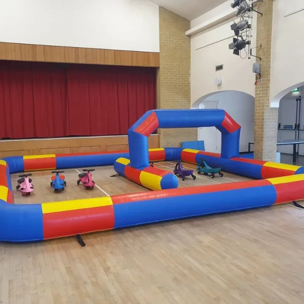 Race Track (Inflatable) Bouncy Castle & Soft Play Hire in Abingdon