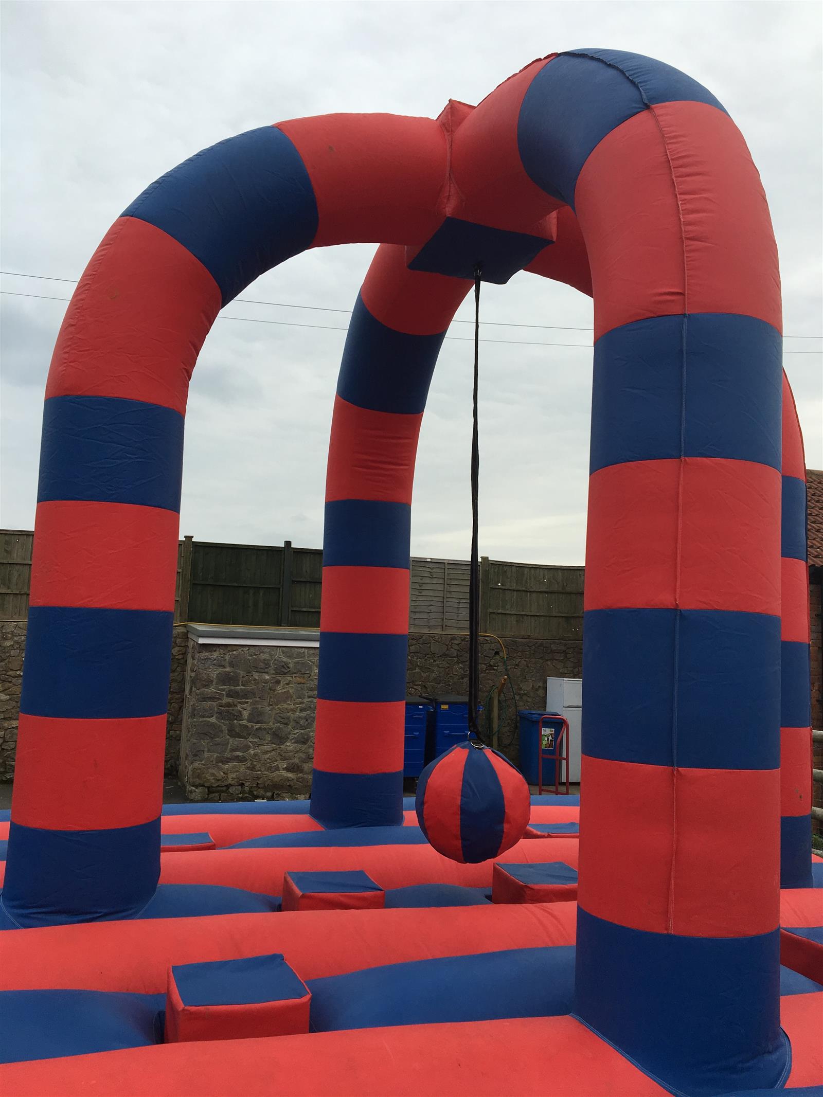 Gladiator Joust/Wrecking Ball Bouncy Castle Hire in Bristol, Weston