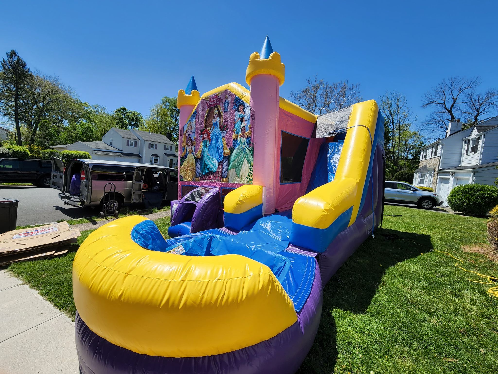 Disney Princess Castle - Bounce house rental in Bergen County New ...