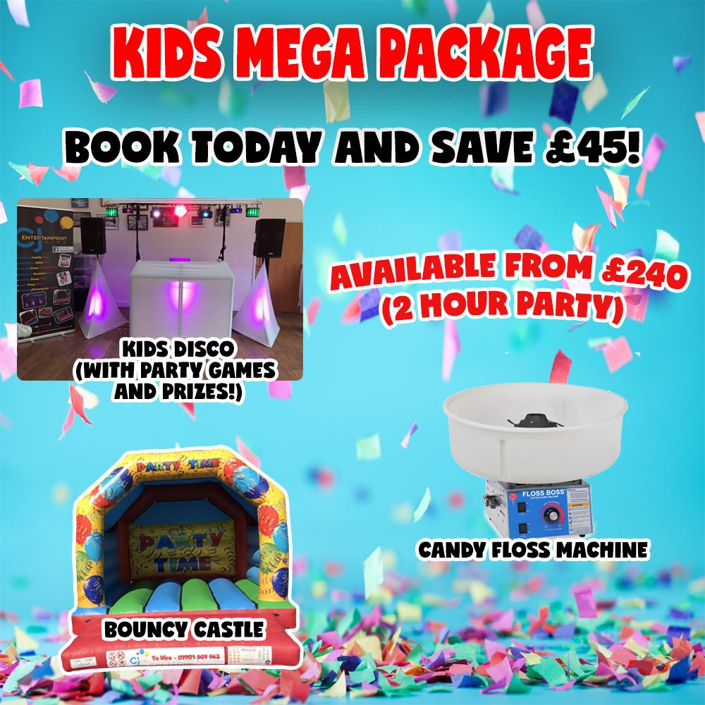 Party Packages Bouncy Castle Hire in Nottingham