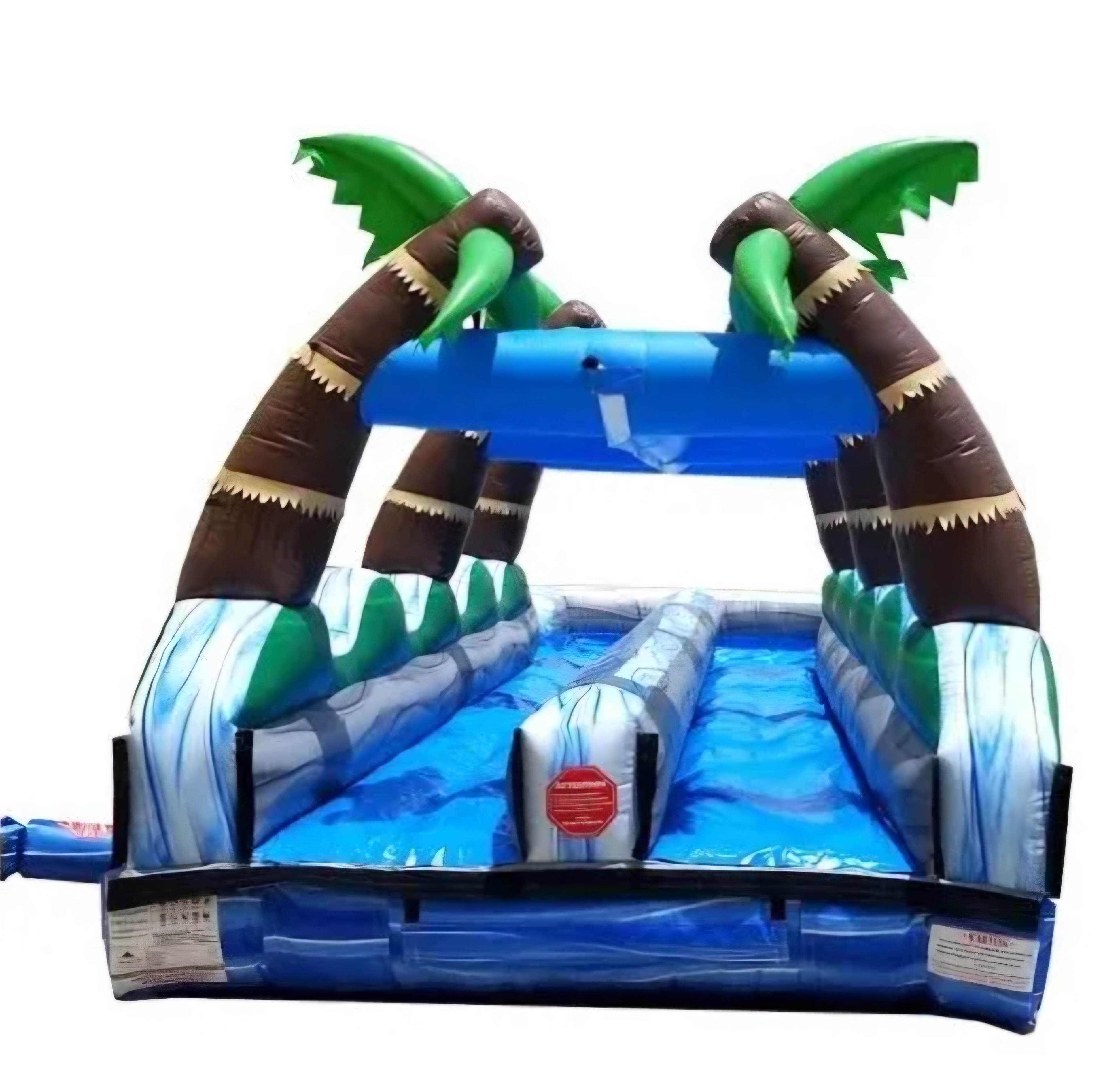 35' Dual Lane Slip N Slide Rental in Lansing, MI Bounce House Kingz