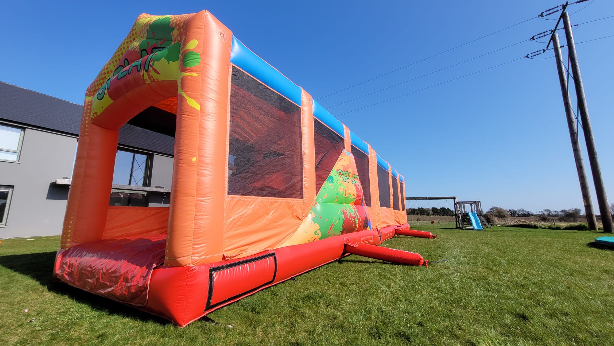 Splat Tag Course Splat Assault Course 55ft - Hire in Louth, Cavan, Meath, Monaghan ...