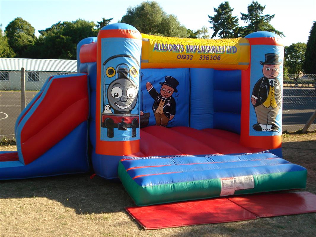 thomas the tank engine jumping castle