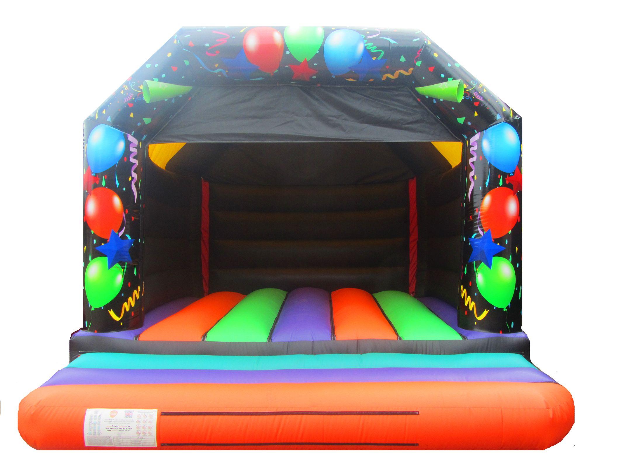 Disco Themed Bouncy Castle (disco light & speaker inc) 15x12 ...