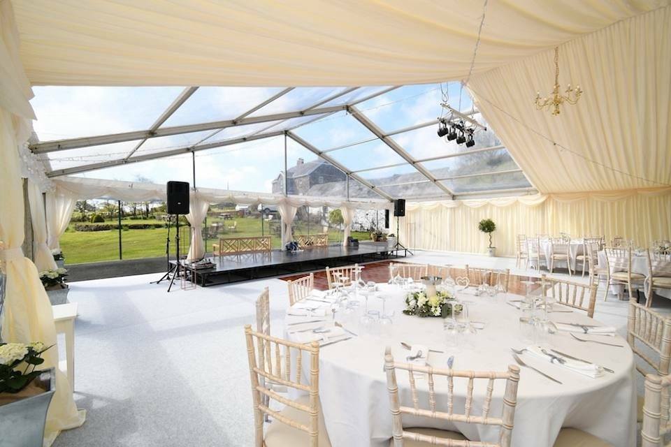 Wedding Marquee - Hire In Pembrokeshire | Pembrokeshire Marquee Hire Ltd