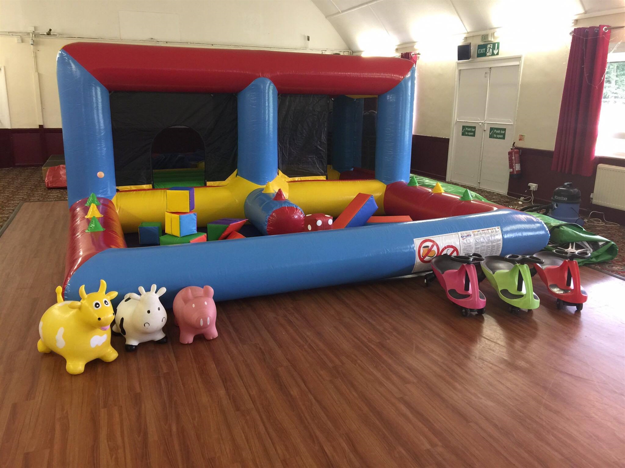 bouncy castle play park