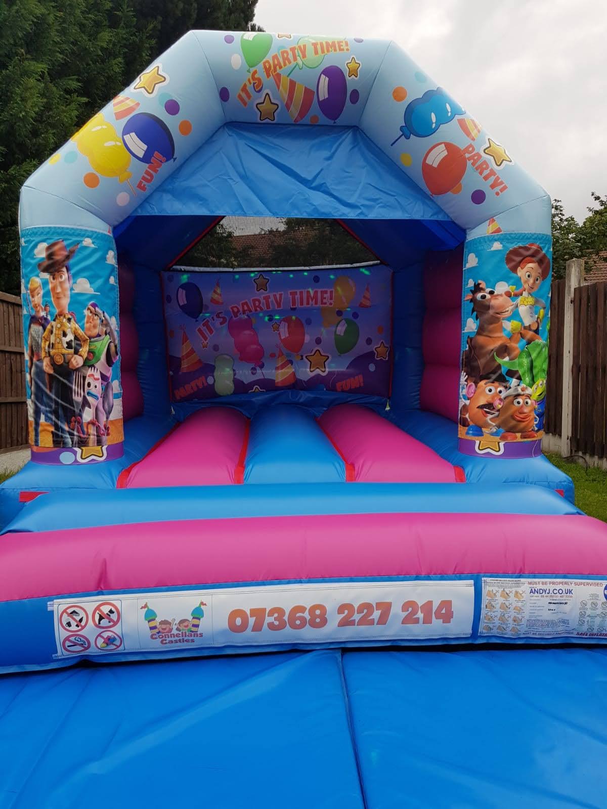 disco bouncy castles