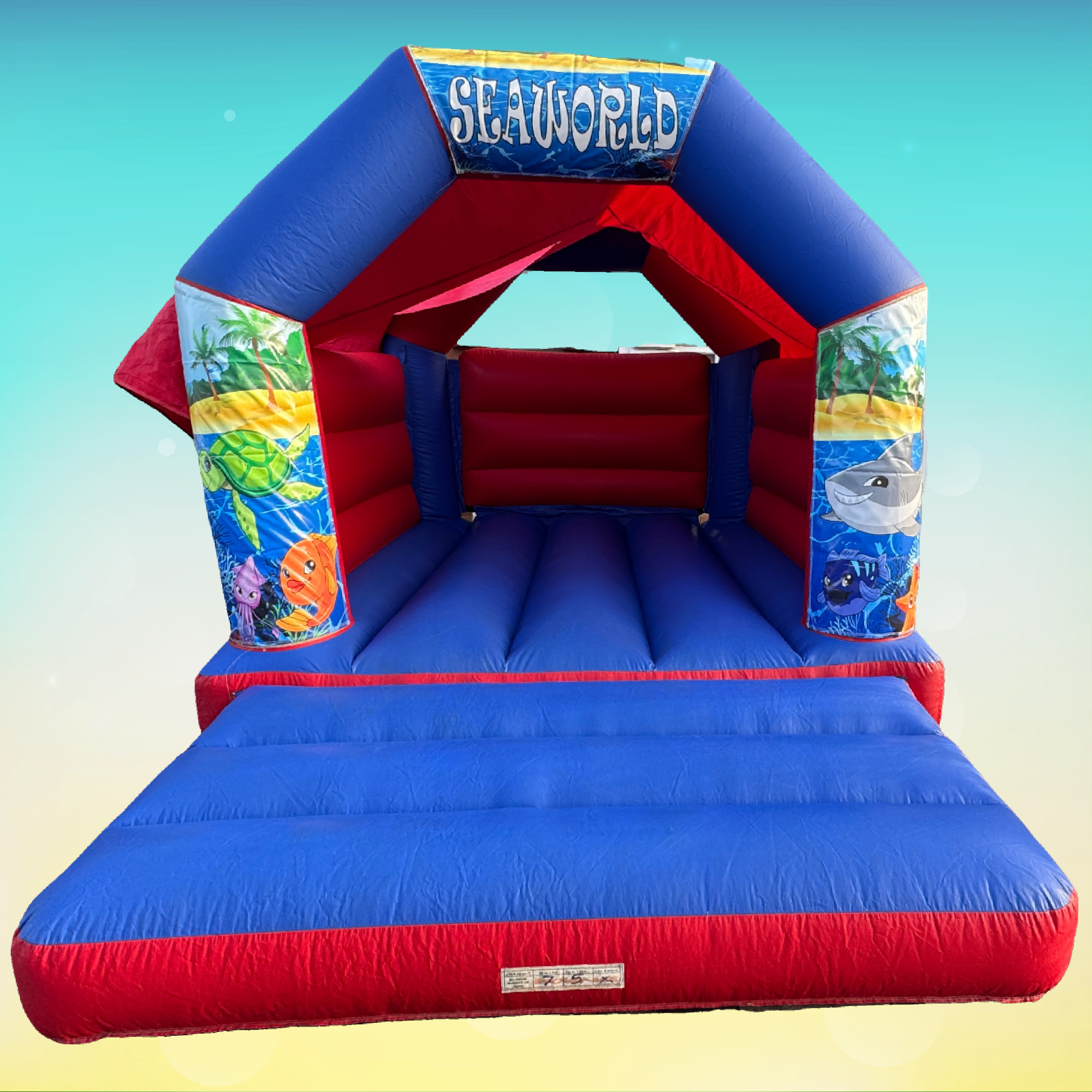 Sea World 12ft x 15ft Bouncy Castle - bouncy castle hire Birmingham