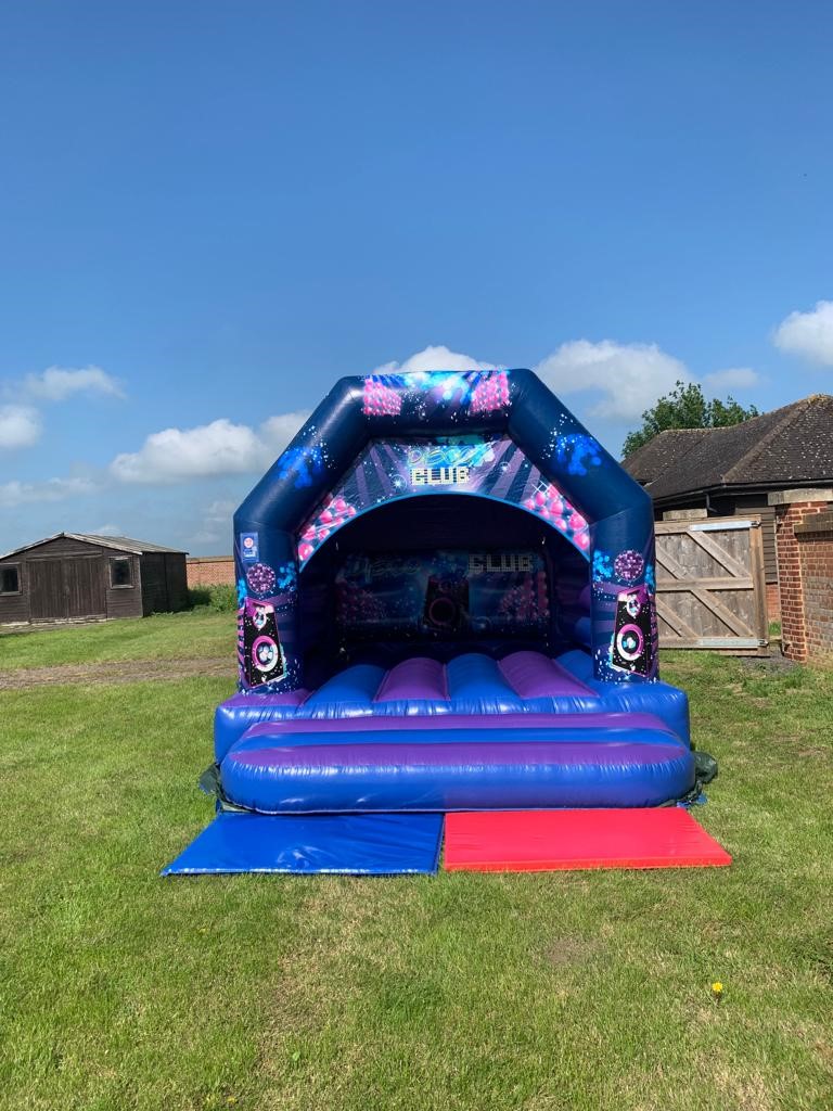12ft x 15ft Disco Castle - Hire in St Neots, Little Paxton, Great