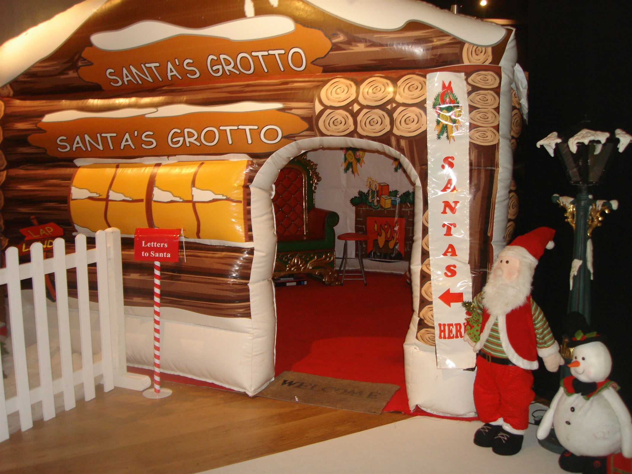 Santa's grotto hire london