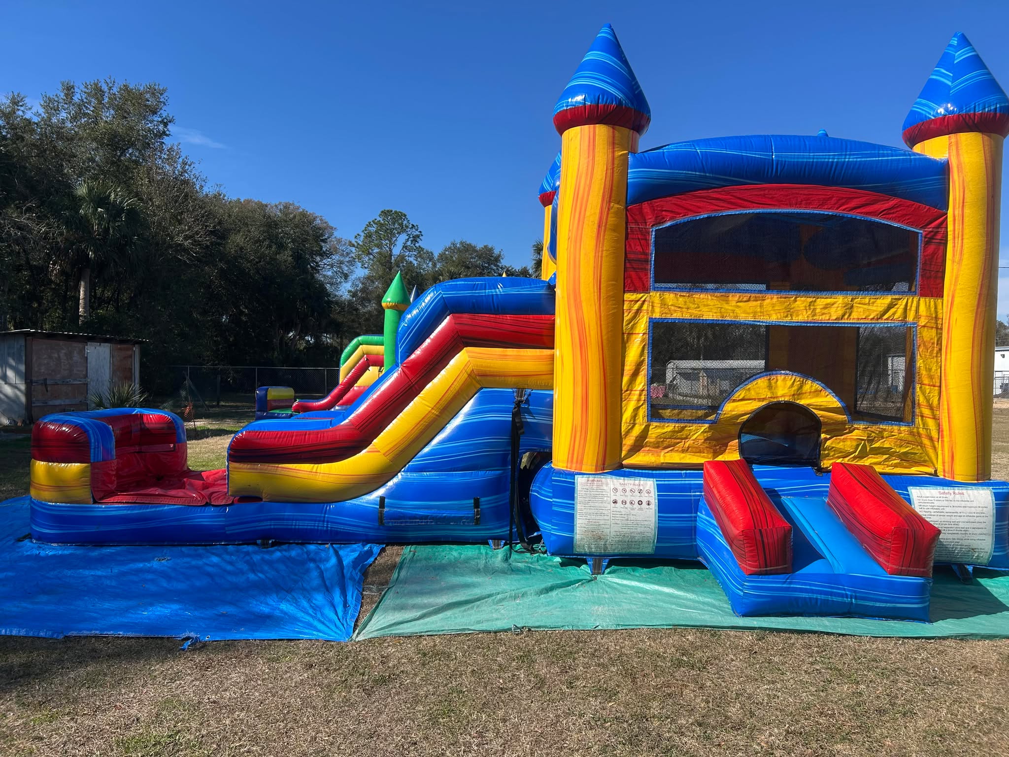 Inflatable Combos Combo Bounce Houses - Party Rentals in FL | Dream Big Inflatables