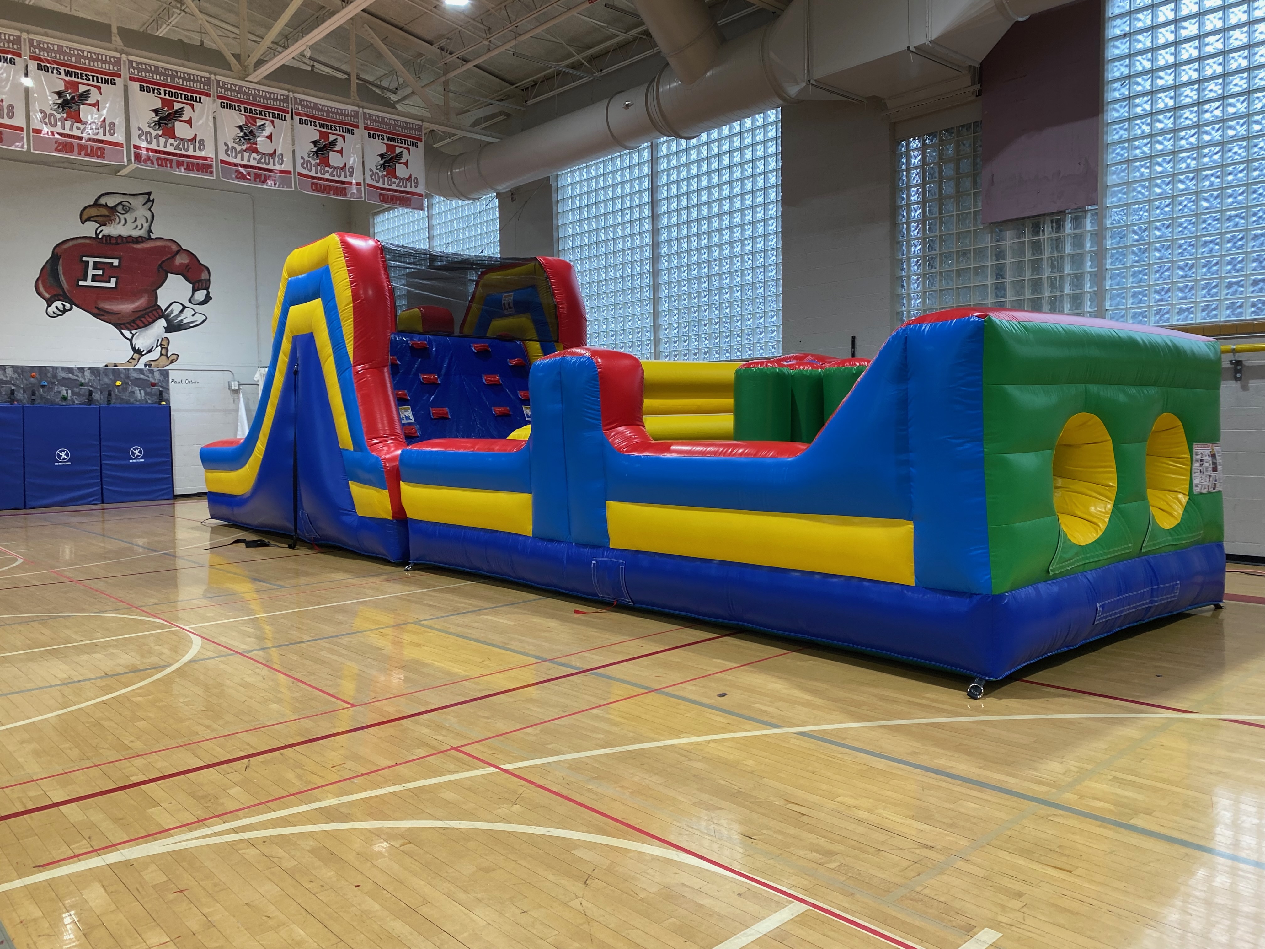 40ft Obstacle Course - Inflatable Bounce Houses & Water Slides for Rent ...
