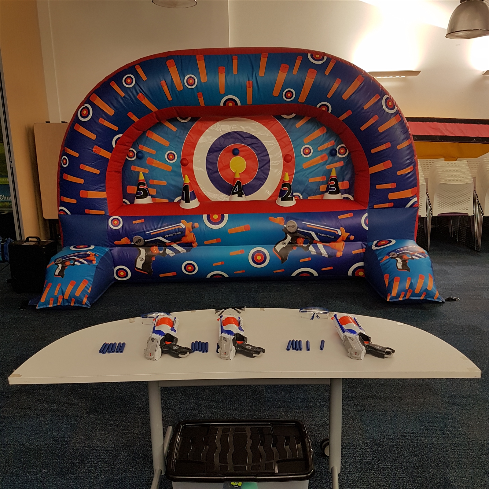 nerf inflatable mega target