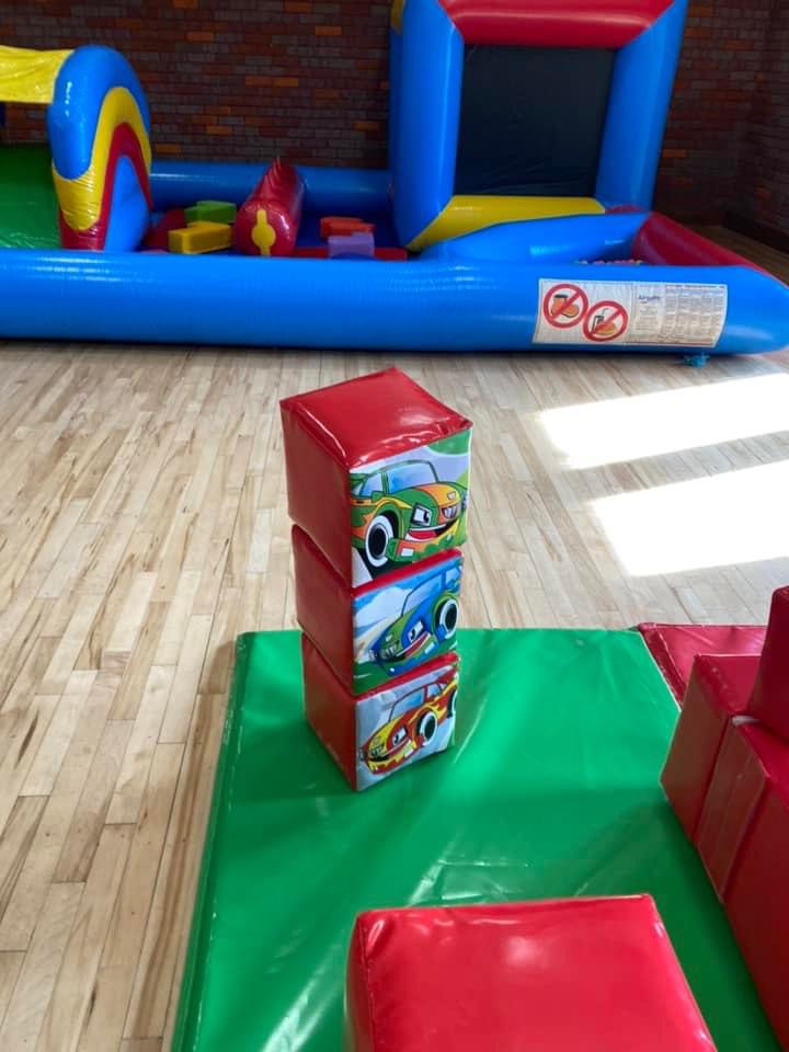 Cars Bouncy Castle & Soft Play PackageR Bouncy Castle Hire in