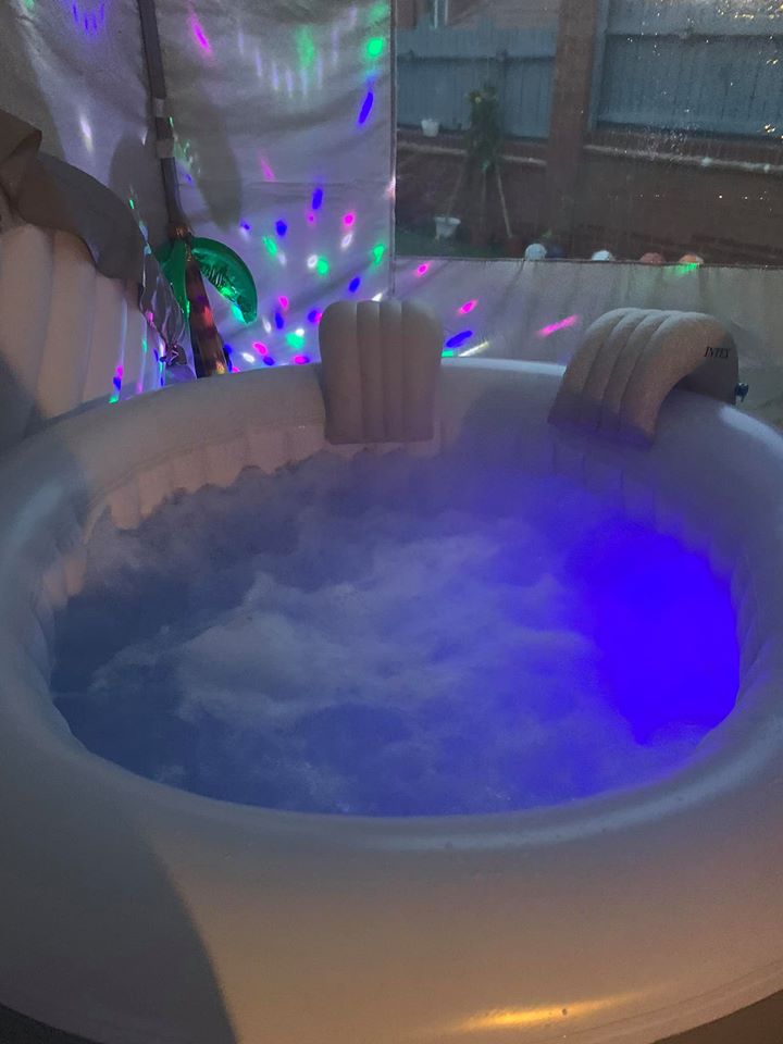 hot tub and bouncy castle hire