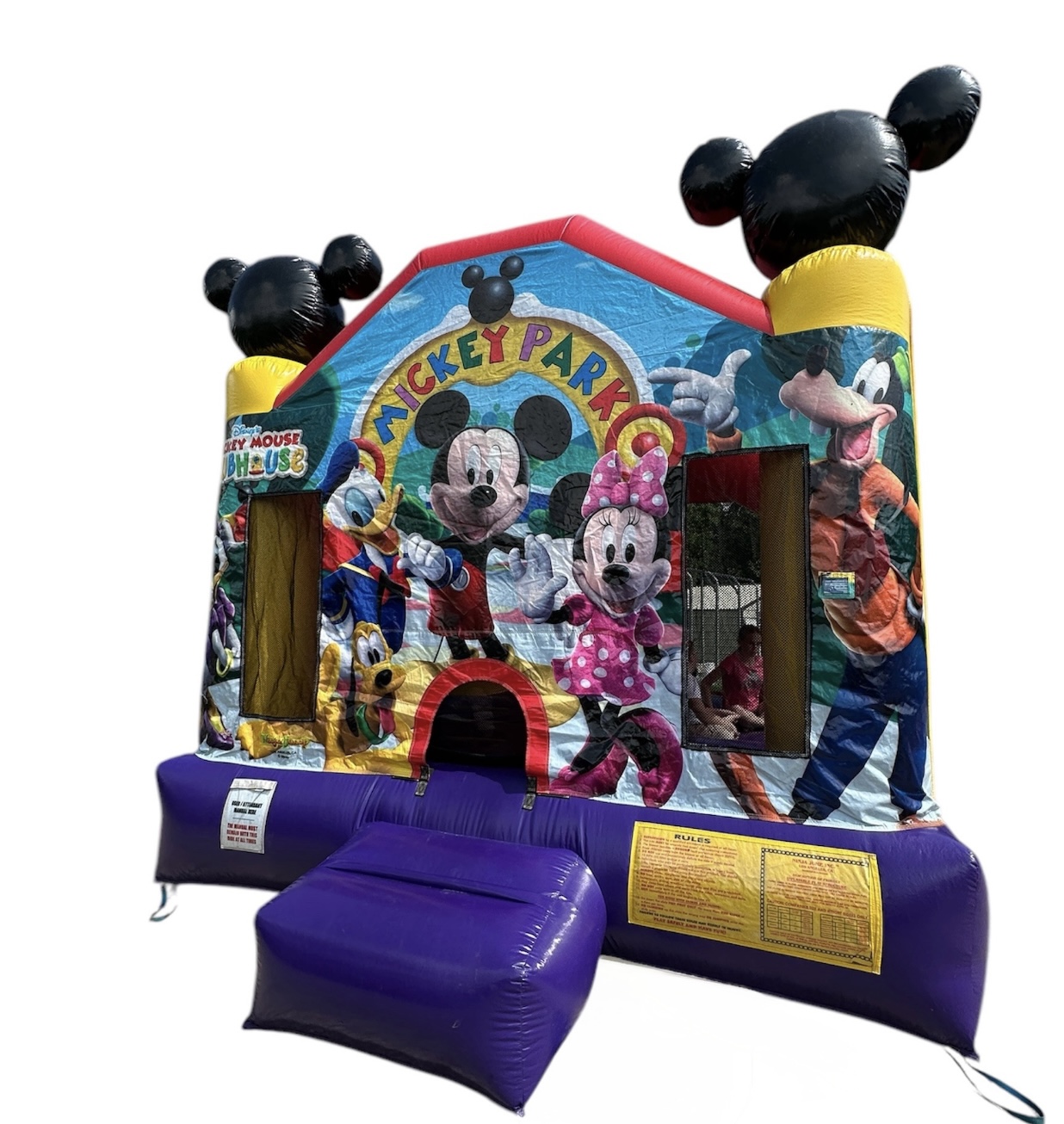 MICKEY MOUSE CLUBHOUSE FULL FRONT - Bounce House Rentals in Waveland ...