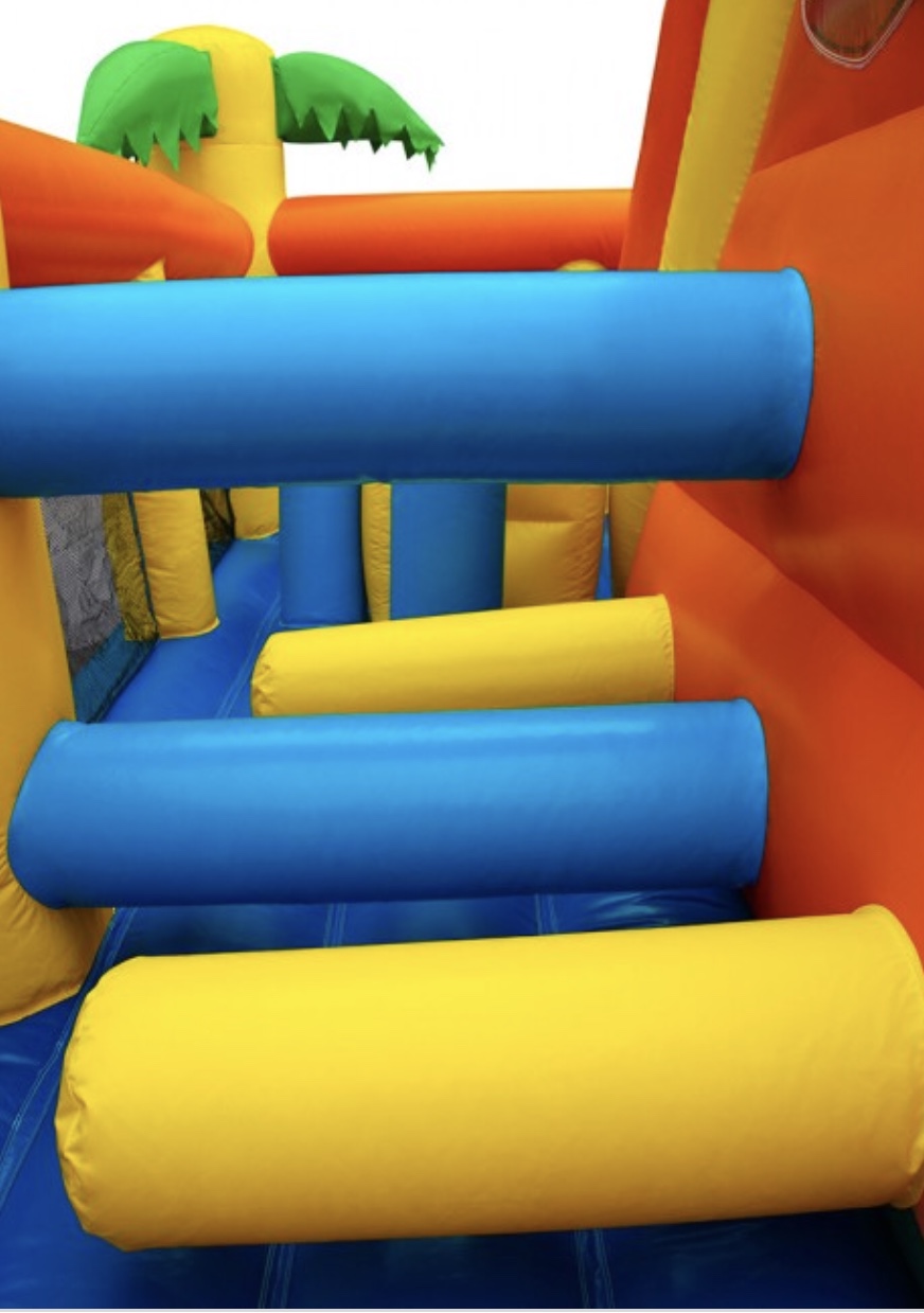 Rainforest Run Combo Obstacle Course Best Inflatable Hire service in