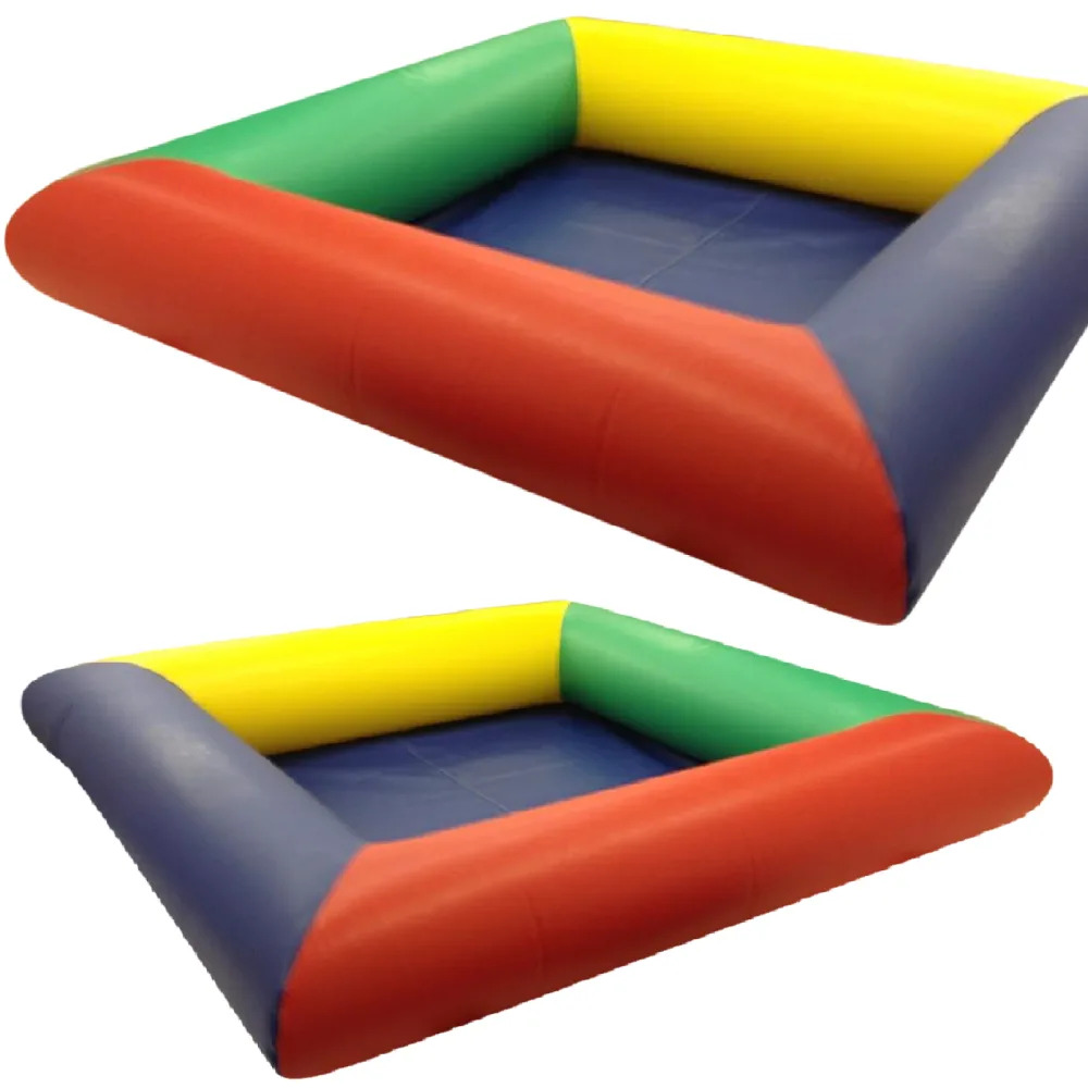 Multi Coloured 8ft x 8ft Inflatable Ball Pit Hire in Llandrindod Wells