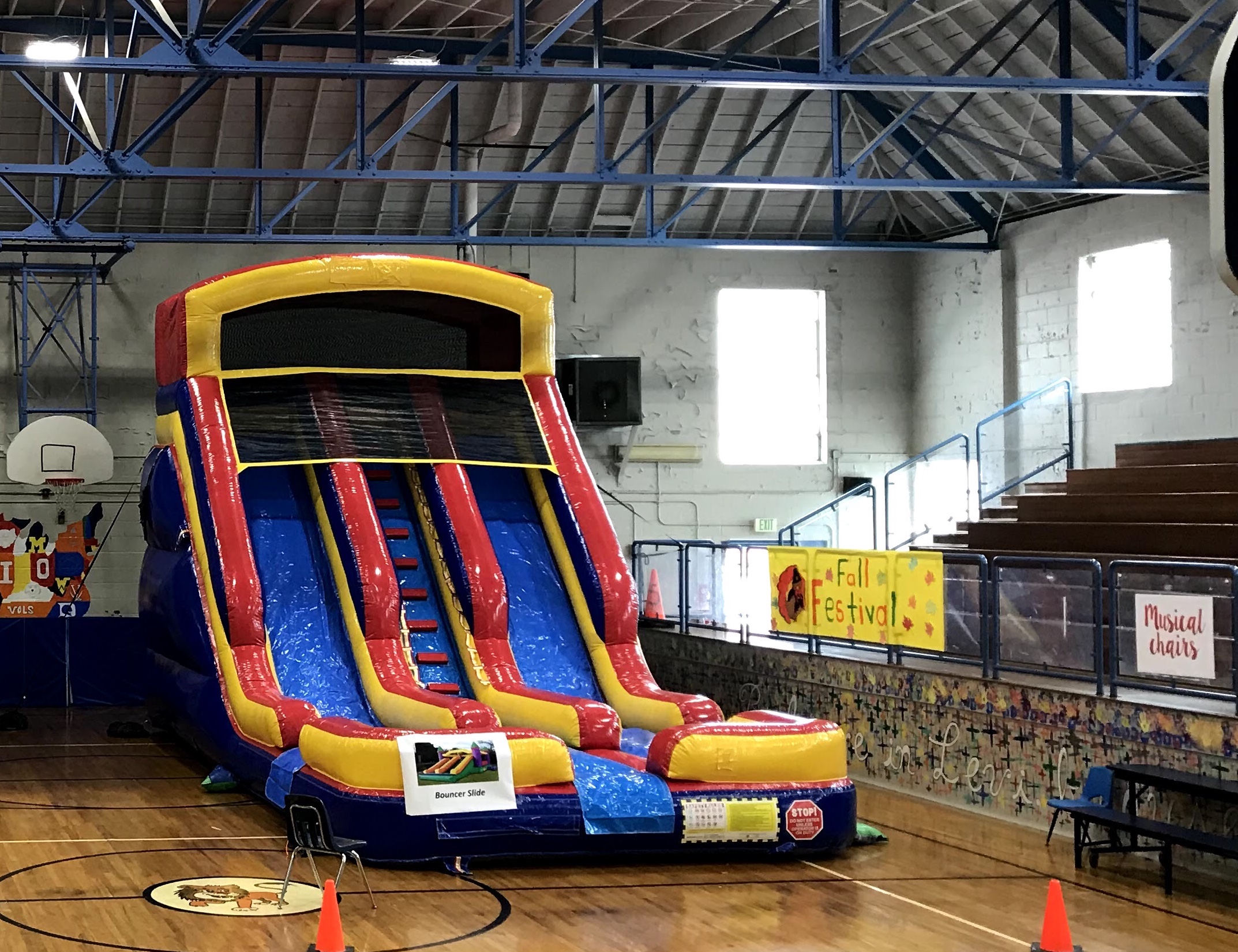 19ft Double Thrill Dry Slide Rental Memphis, TN BluffCityFUN