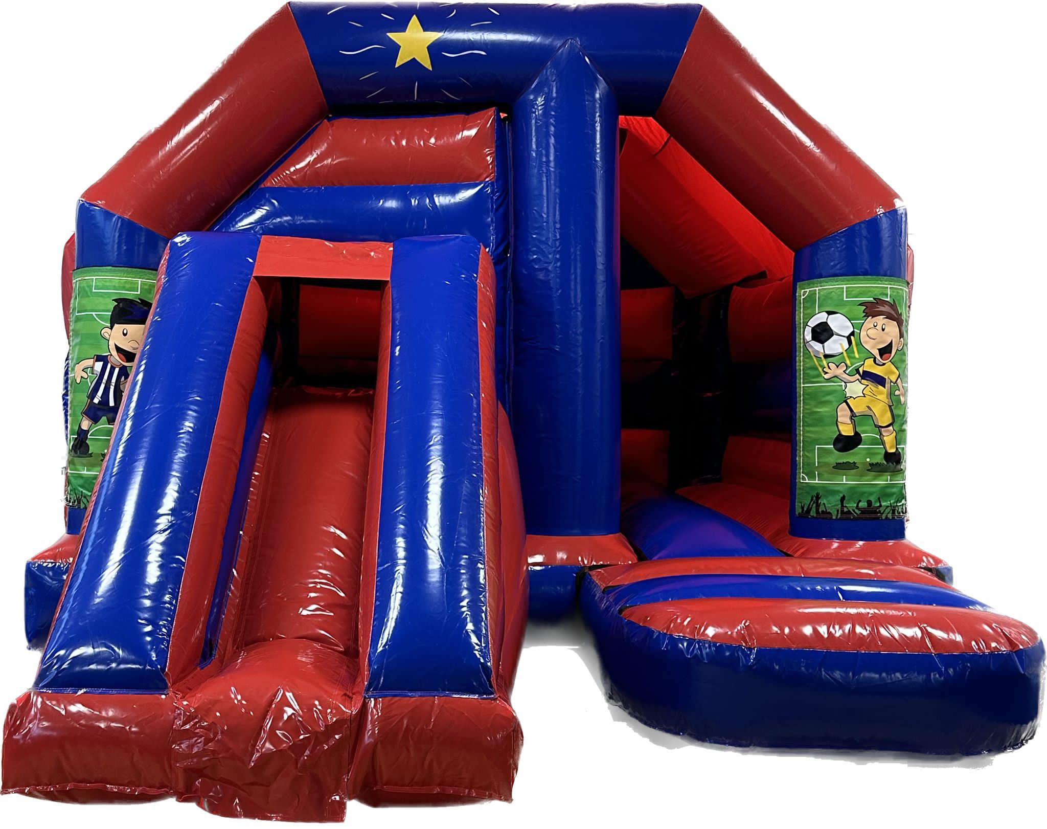 Euro 24 Football Front Slide Bouncy Castle Best Bouncy Castle