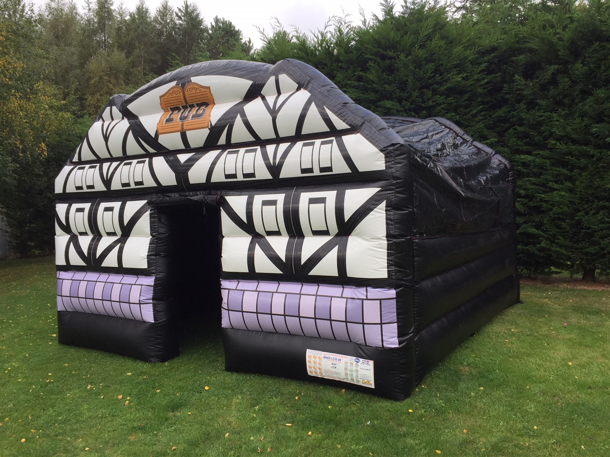 Disco Pub Inflatable 16ft x 16ft - Bouncy Castle Hire in Kent, East ...