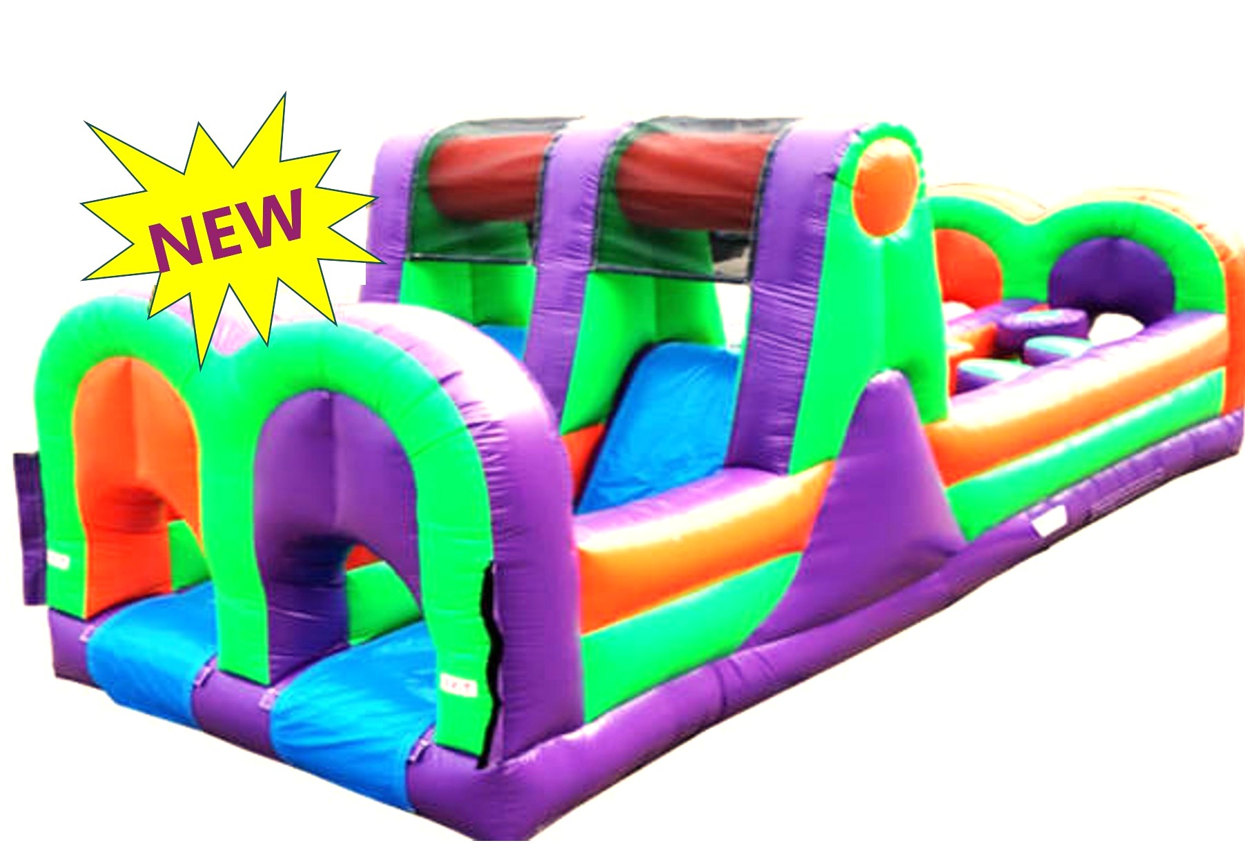 Pouncing Dash Inflatable Rent a Turbo Dash obstacle course inflatable - Book Online