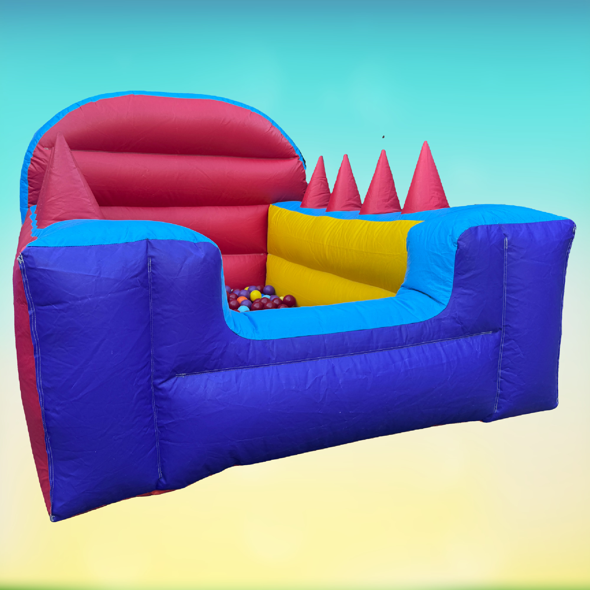 Colourful Inflatable Ball Pit £50