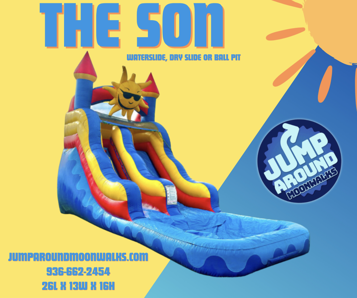 INFLATABLES (H) The Son Voted Best Party Rentals Huntsville Tx & Surrounding Areas in