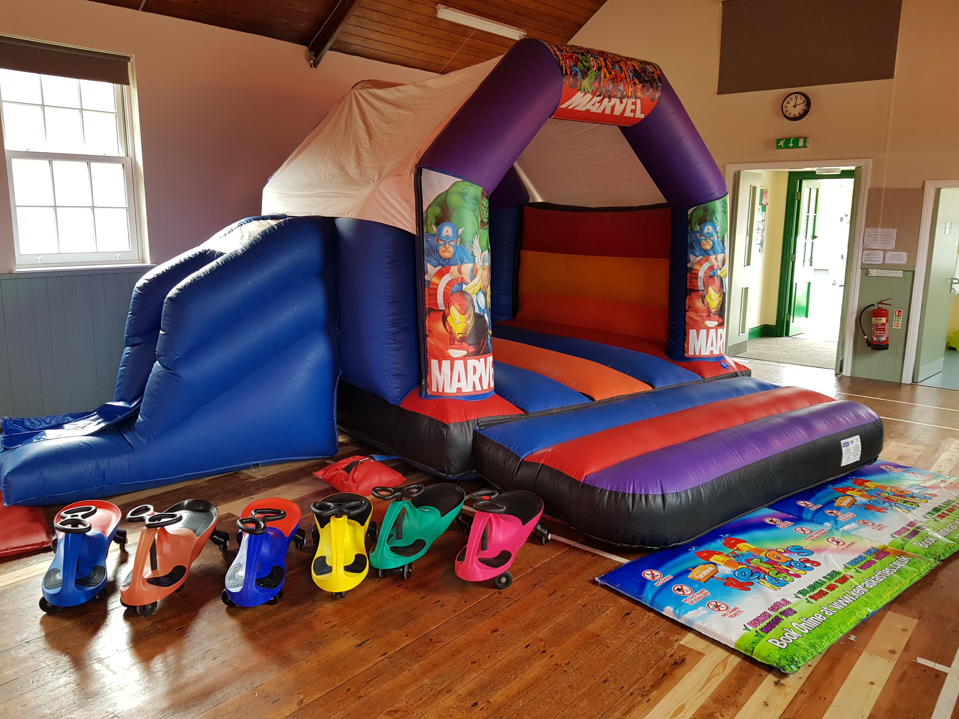 bouncy castle package hire