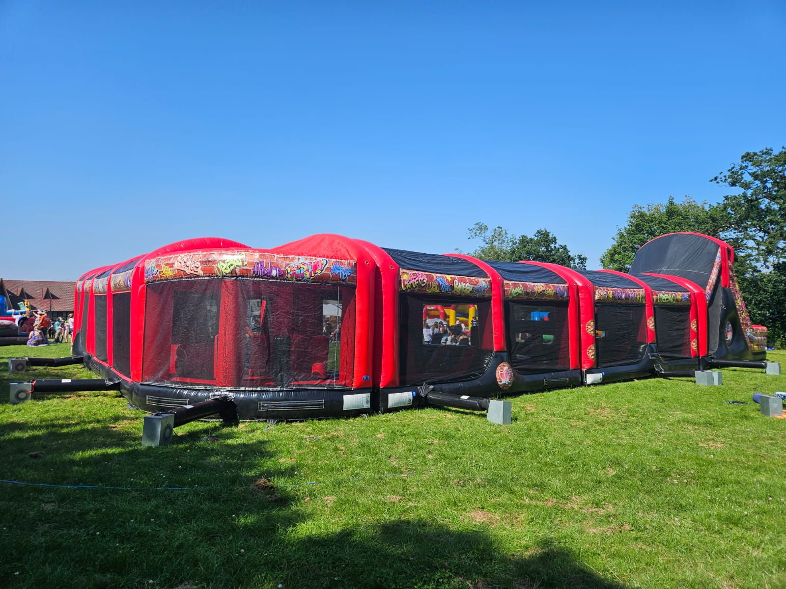 Santa Assault Course Assault Courses - Event Hire and Inflatables in Bishops Stortford ...