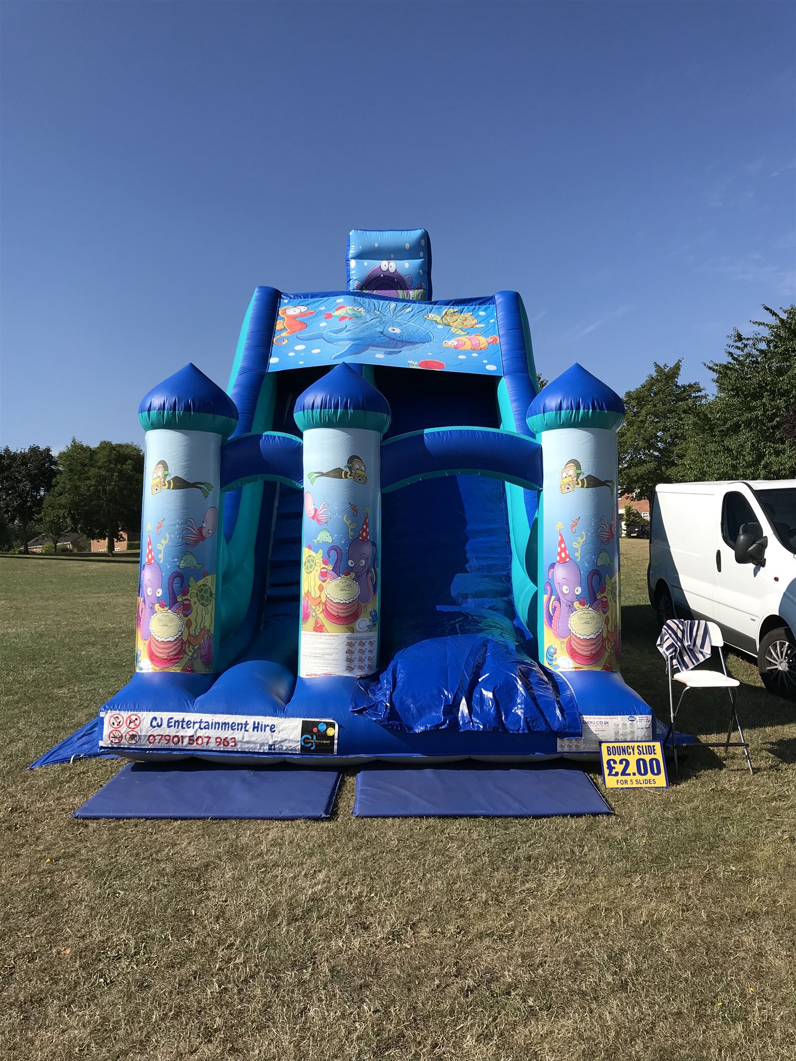 gf bouncy castle hire