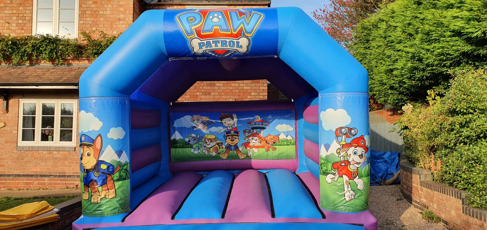 paw patrol bouncy castle