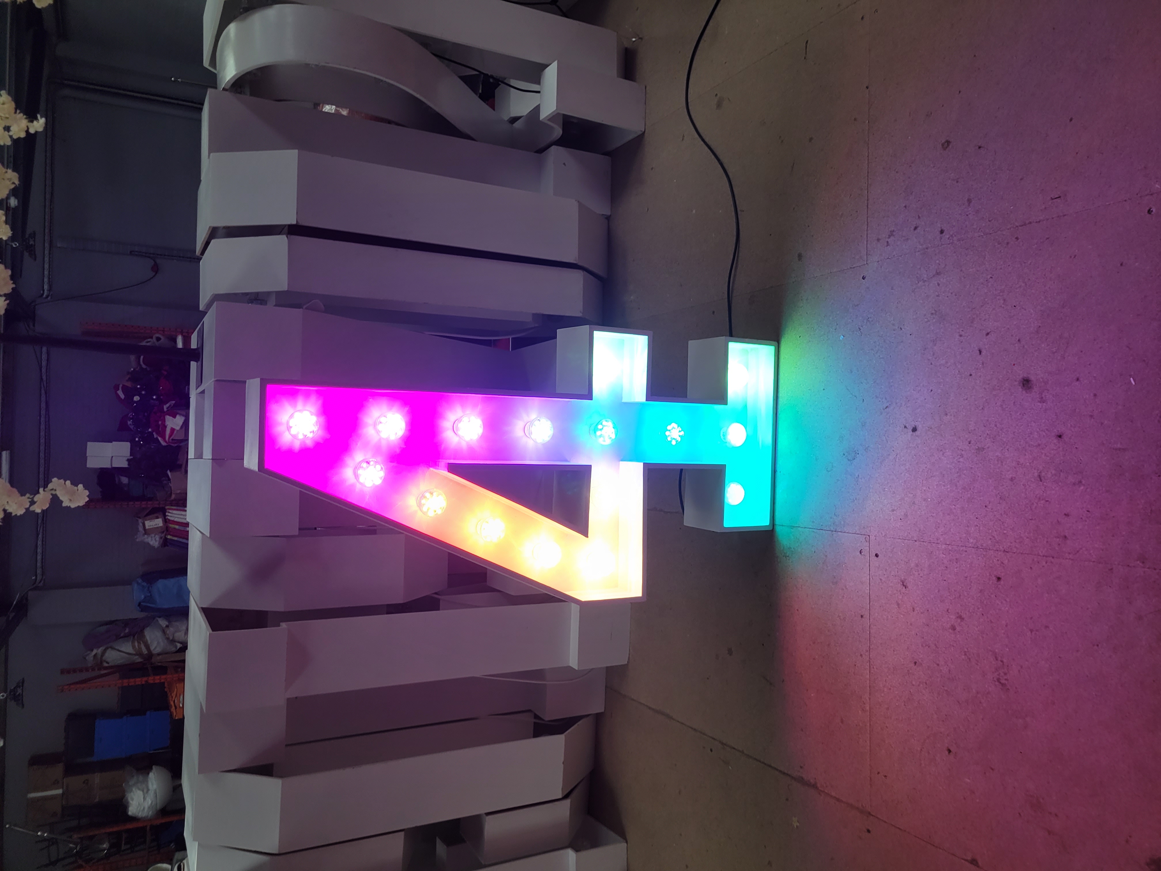 Wee Tait LED numbers