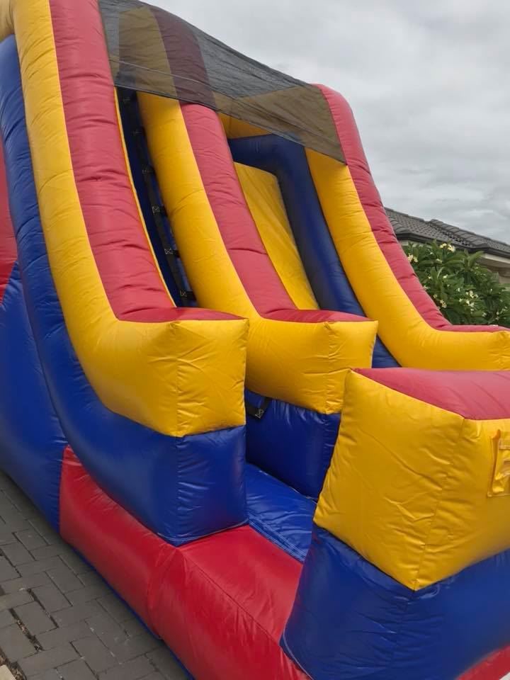 lidl bouncy castle water slide