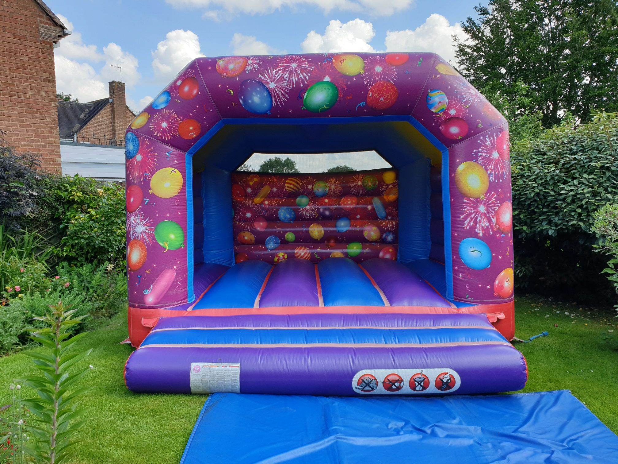 Party Time Bouncy Castle (popular) NCInflatables