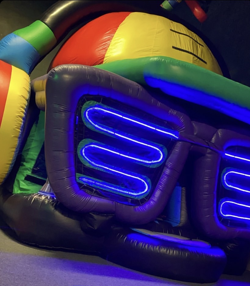 DJ Dance Party Bounce House Rental, Laser Tag, Water Slide Rentals