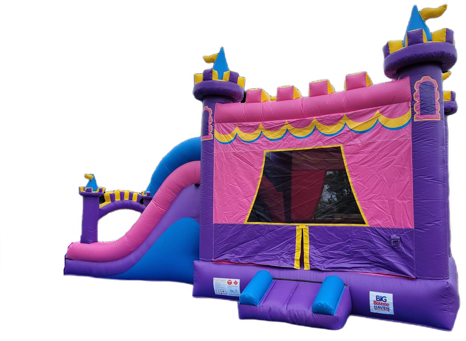 XL Princess Bounce House with Slide (NO WATER) Bounce House Rentals