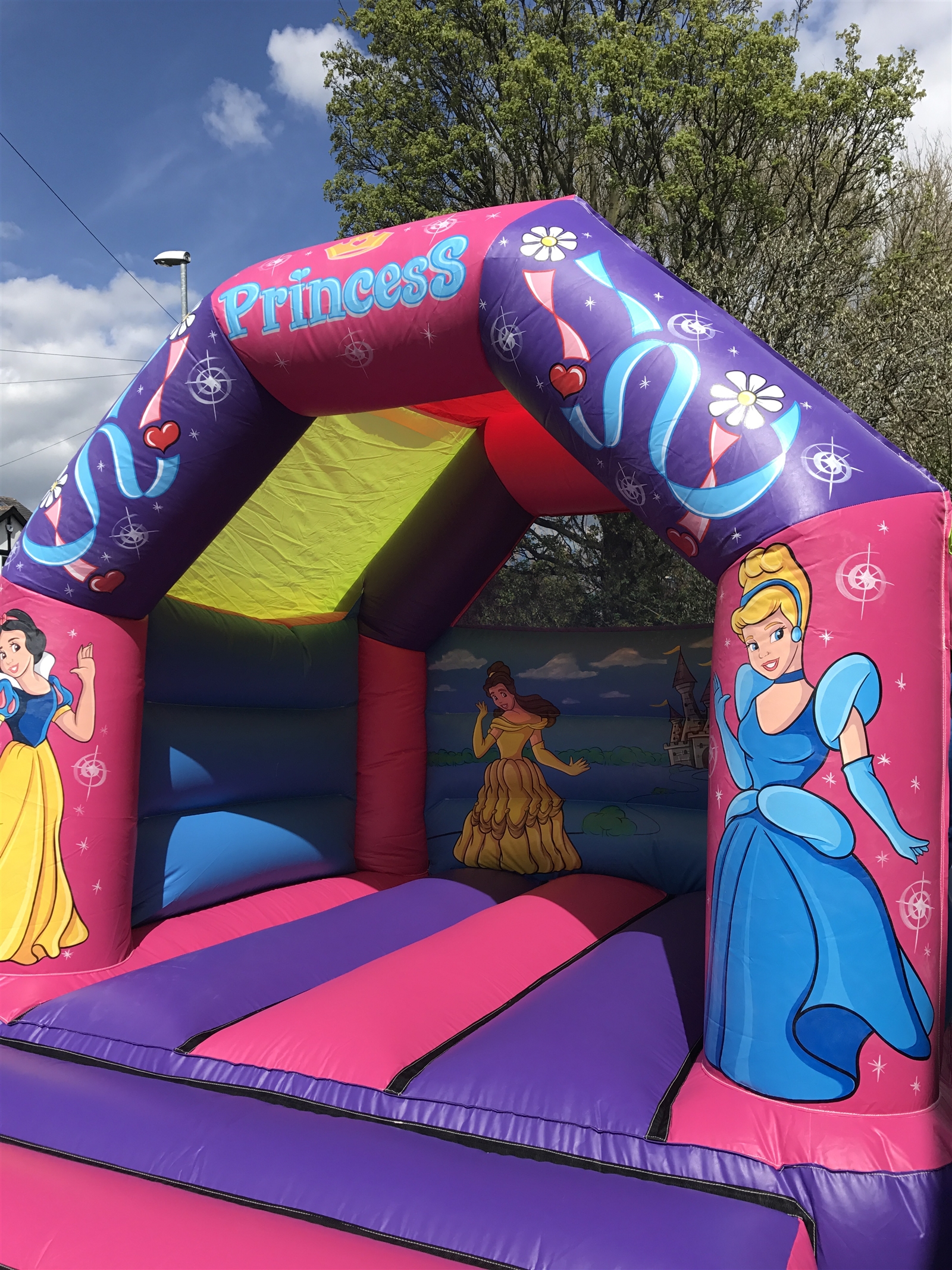 bouncy castle girls