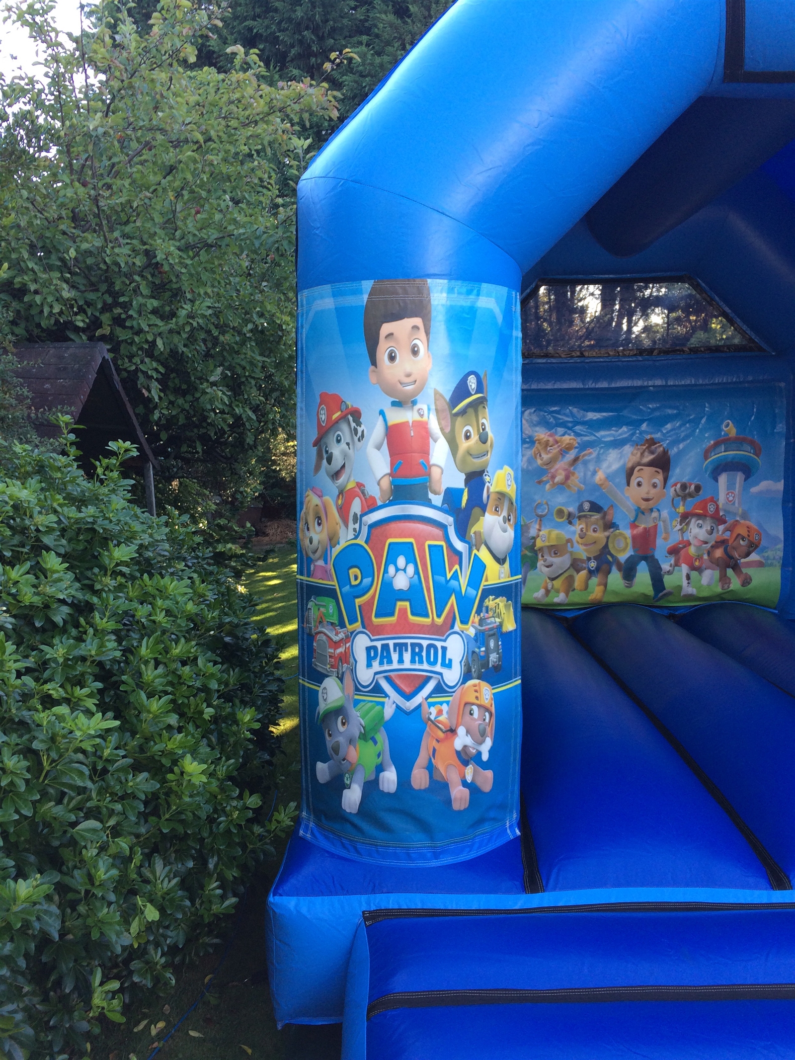 paw patrol bouncy castle