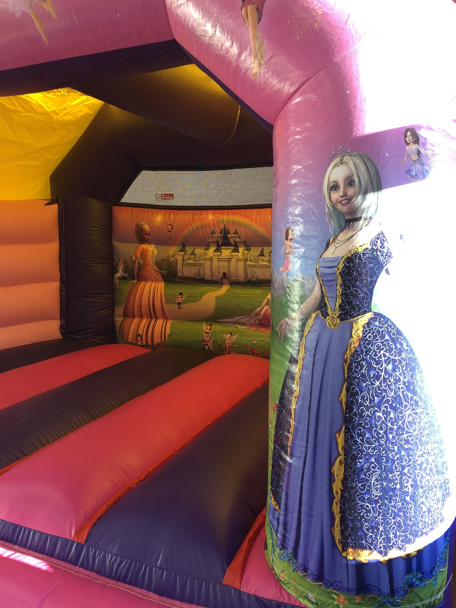 12ft x 12ft Princess Bouncy Castle - Bouncy Castle Hire in Crawley ...