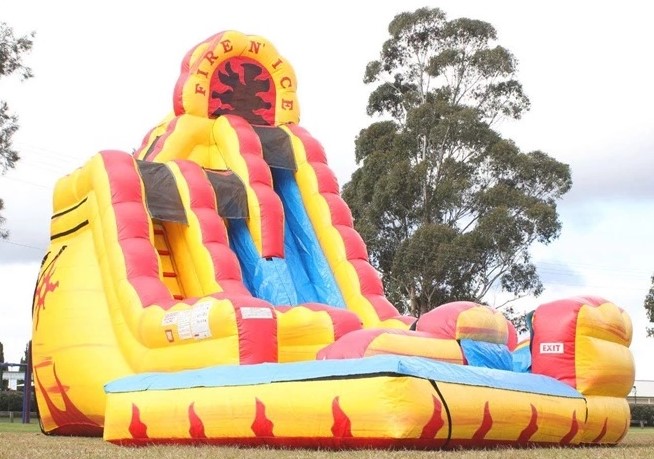 fire n ice water slide
