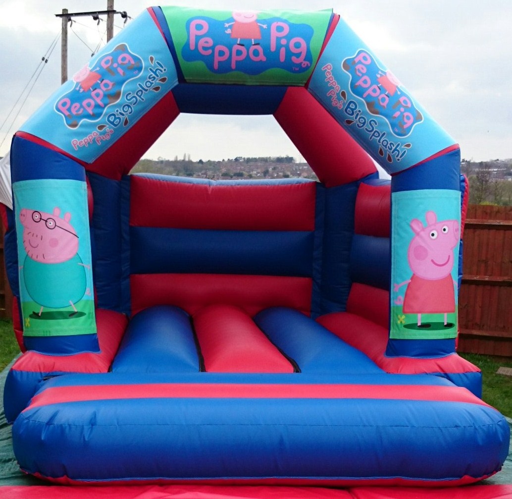 the range bouncy castle