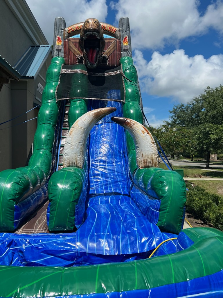 22’ T-REX Mega Water Slide - Bounce House & Inflatable Hire in South ...