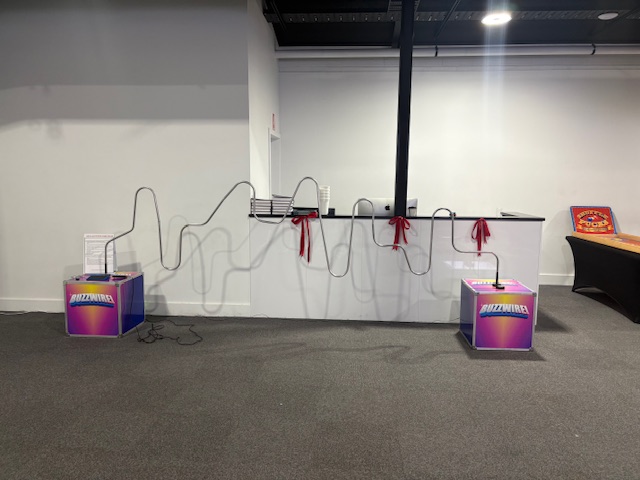 4m Mega Buzz Wire Game Hire