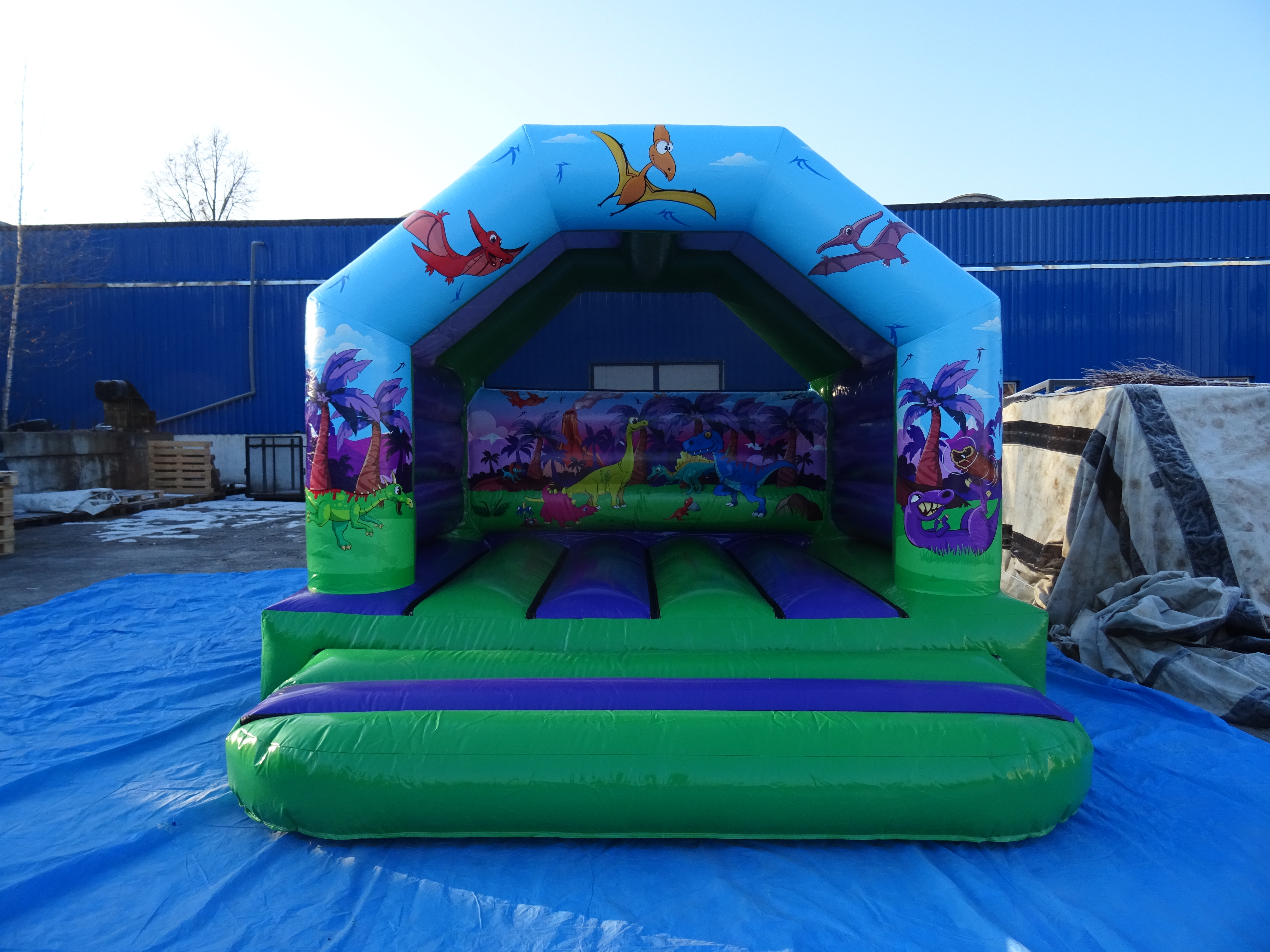 13 X 13 Dinosaur Bouncy Castle Bouncy Castle Hire In Manchester Stockport Oldham Bury Bolton Rochdale